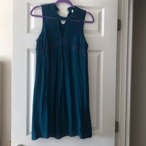 Teal dress